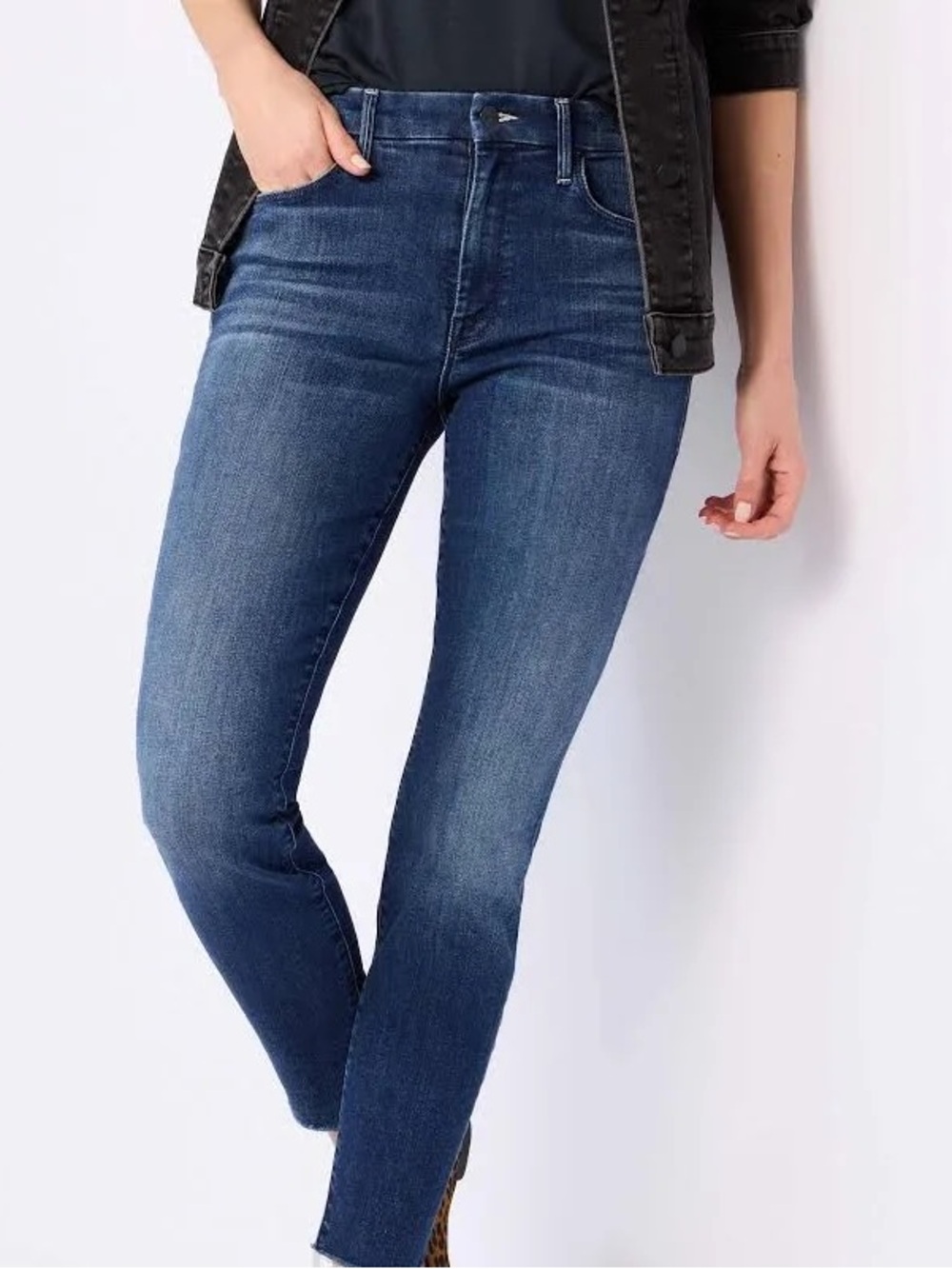 MOTHER Men's Skinny Jeans in Dark Indigo Wash